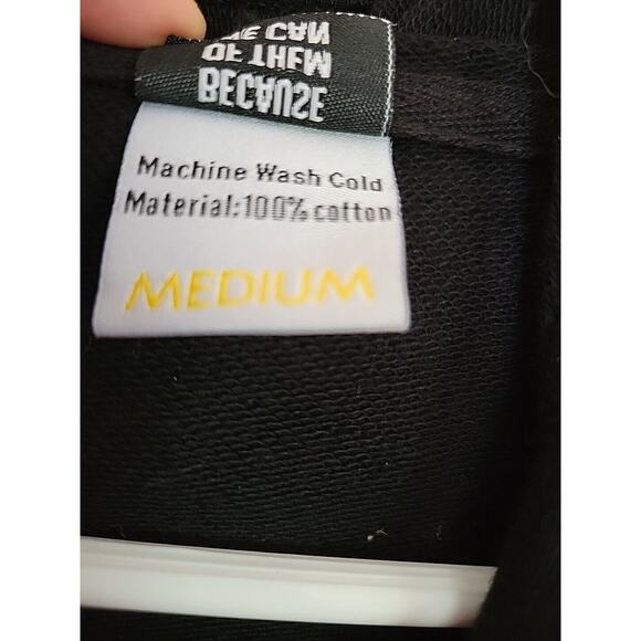 Because Of Them We Can "Nobody's Free Until Everyone's Free" Zip Sweatshirt S - Picture 5 of 6